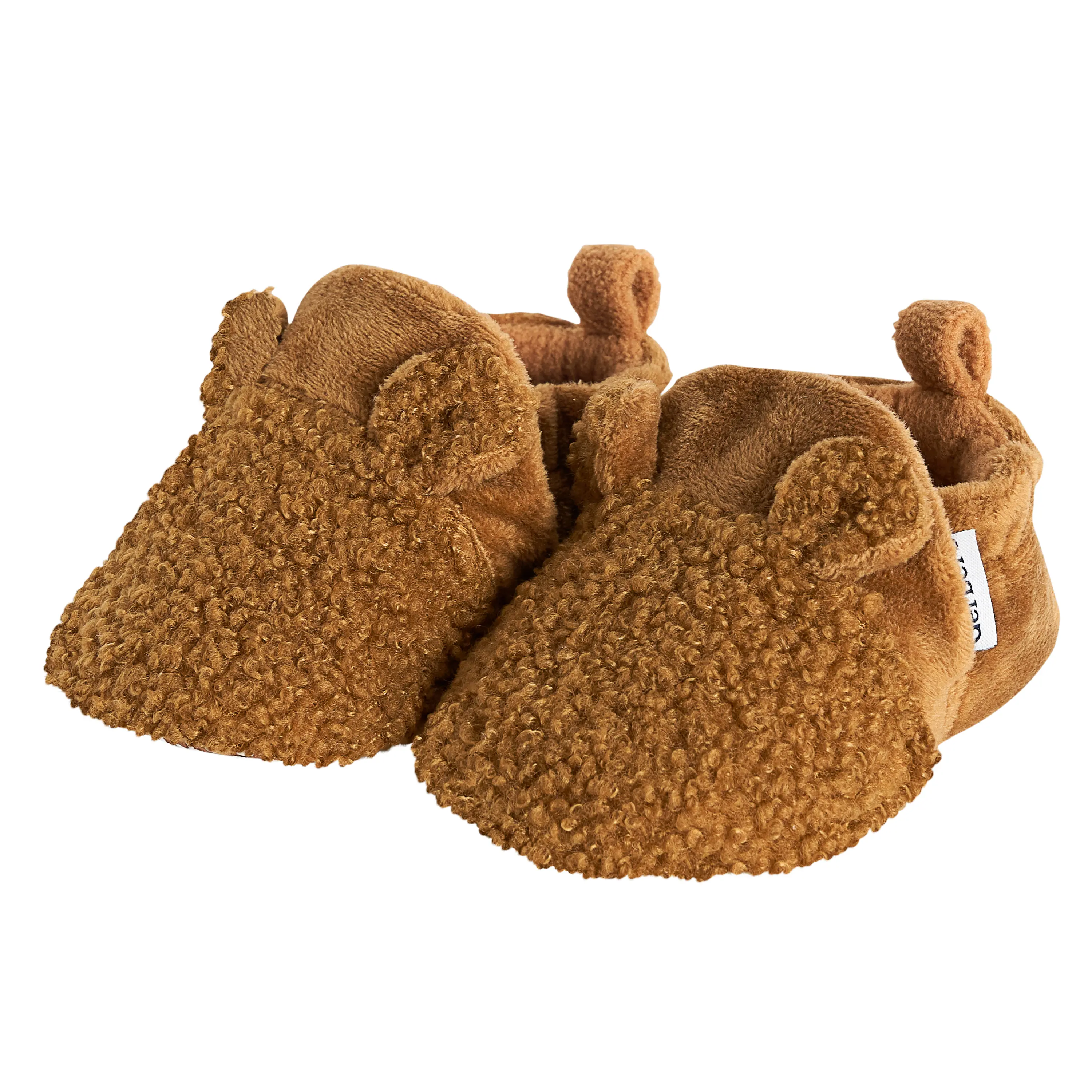 Baby Boys' and Girls' Cozy Soft Slip-on Booties