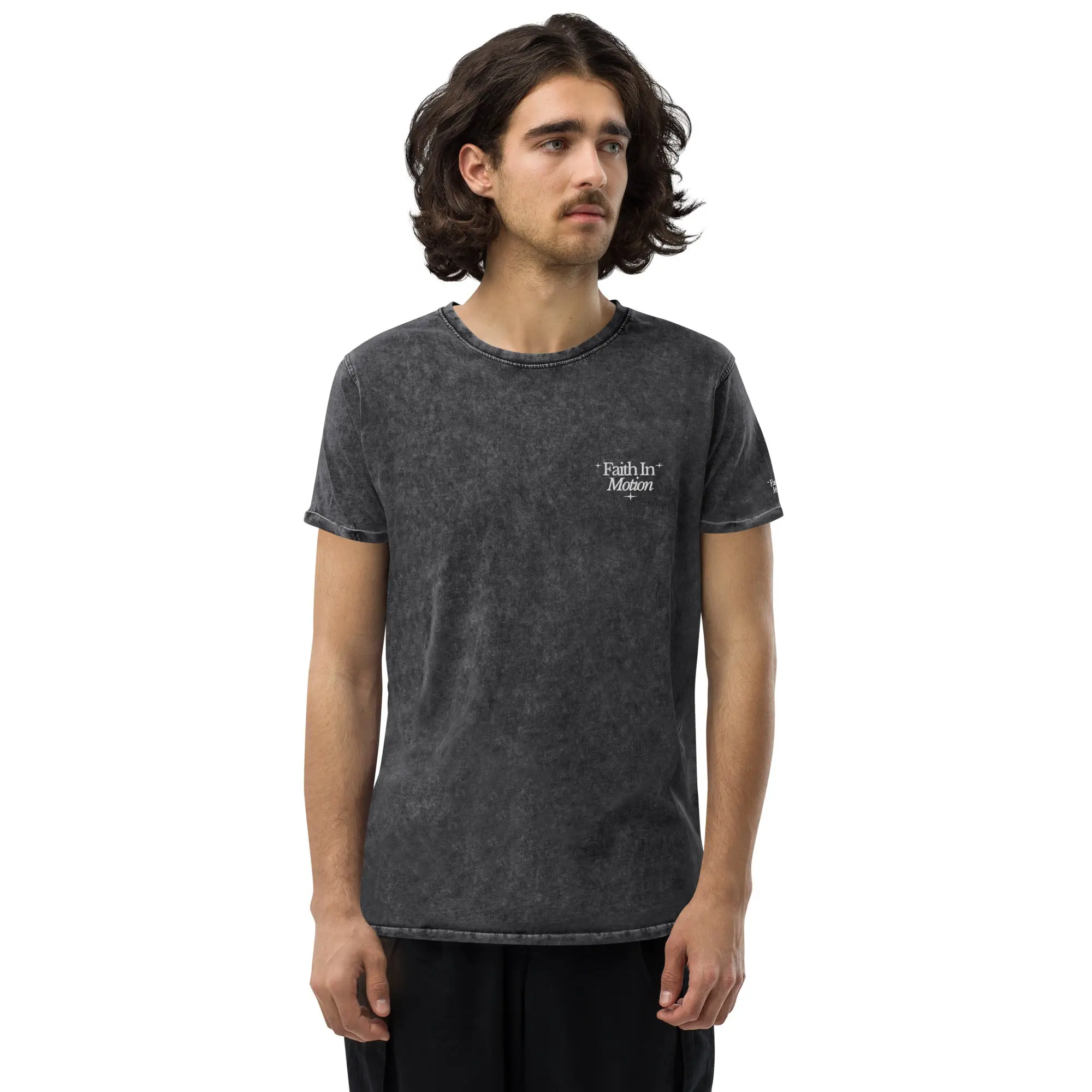 Denim T-Shirt Cotton Menswear