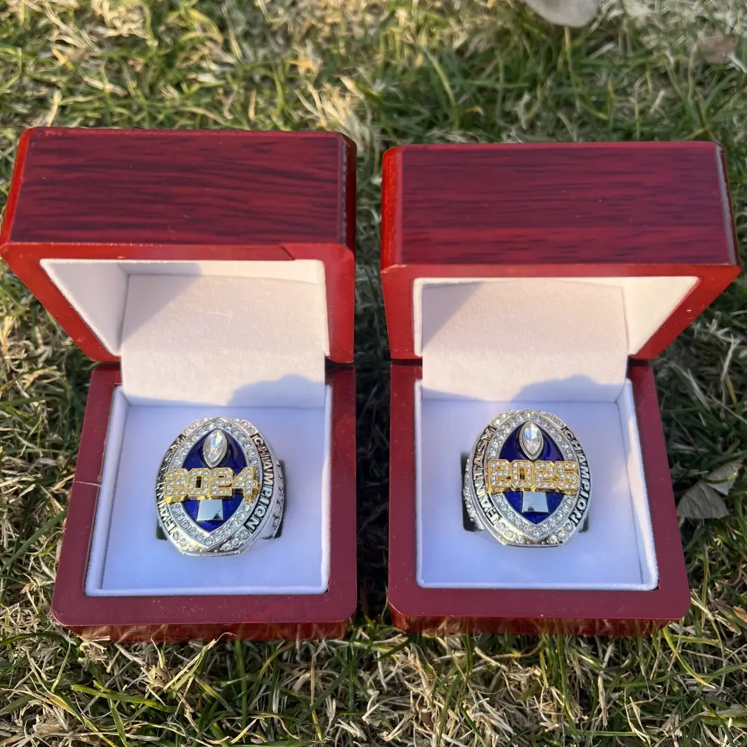2024 2025 2pcs fantasy series football championship rings set for fans best christmas collection gift
