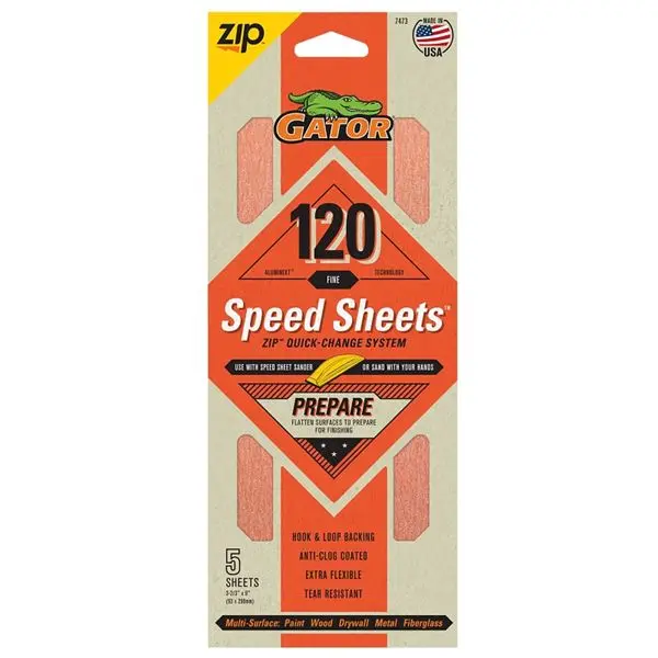 Ali Industries 134903 Paper Sand Quick Change - 120 Grit