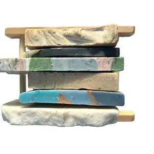 Colisha's Cauldron Apothecary Soap Sample Glow Bag - 5-8 Ounces Assorted Handmade Cold Process Soaps for Soap Lovers & Luxury Bath Routine