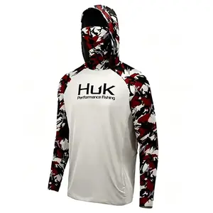 Hooded Fishing Shirt - Summer Premium Sun-Protective Outdoor Apparel, Breathable Quick-Drying Super Elastic Wear-Resistant Activewear Clothing, Athletic Training Sportswear Top