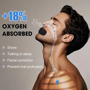 Mouth-closure patch, anti-snoring elastic fabric, adult mouth-closure patch, sleep tape, home anti-snoring device