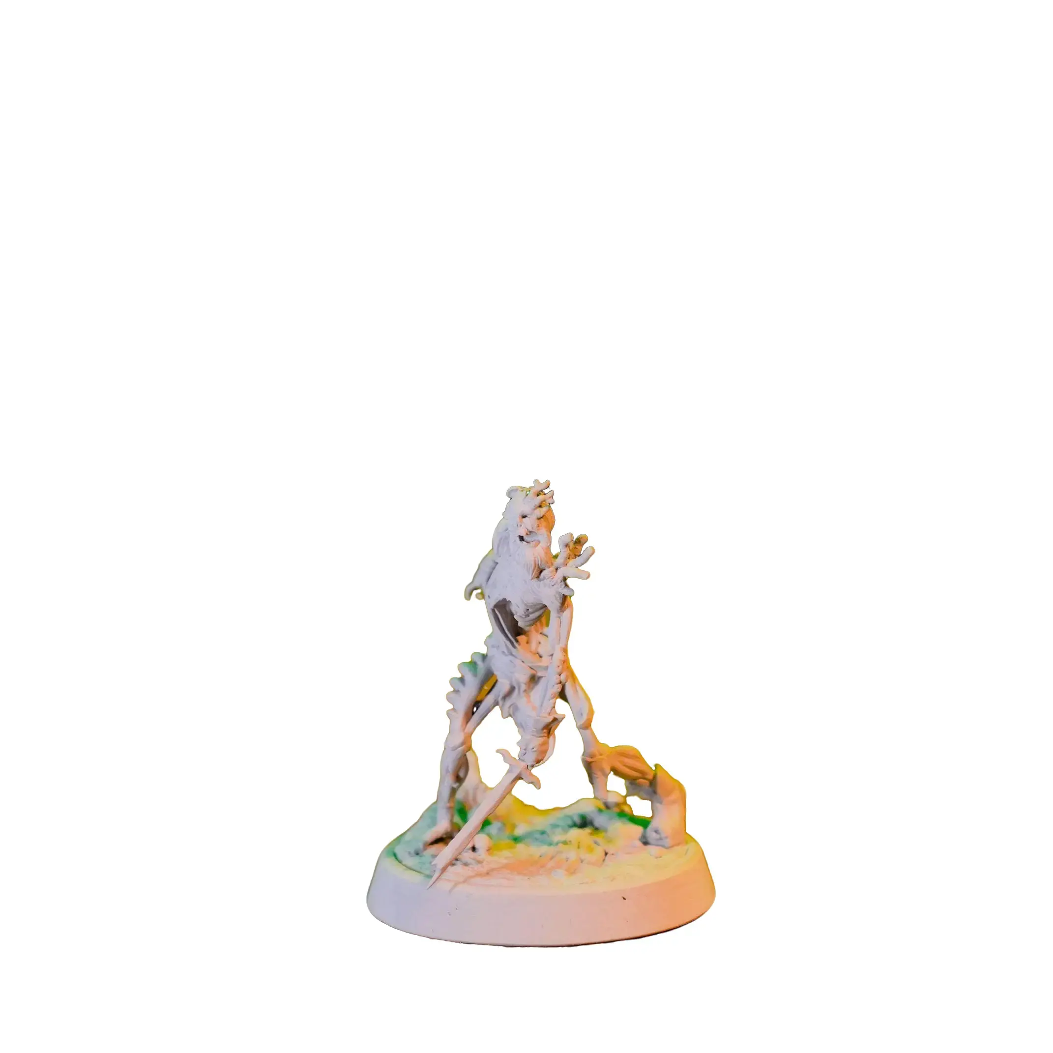 3D Resin Printed Sommar Swamp Witch Zombie Enemy Miniature - Handmade Figurines & Miniatures, RPG Fantasy Gaming Piece, Paintable Home Decor Statue