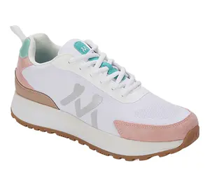Mykos Knit and Suede Lace-Up Sneaker - Tori