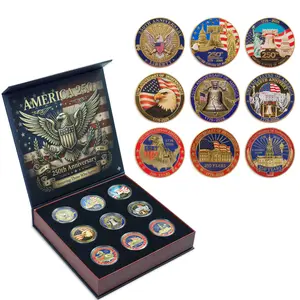 1776-2026 250th Anniversary of America Collection Coin American Bell and Eagle 250 Anniversary Souvenir Coin