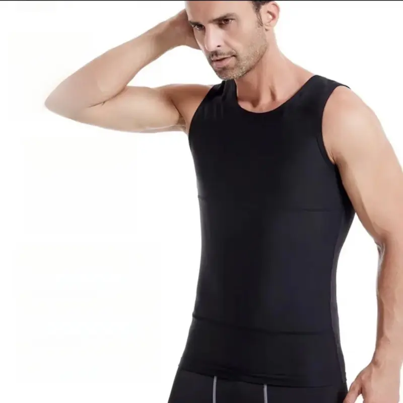 [Same-Frequency] Men's Shapewear Collection: Tank Tops & Tees