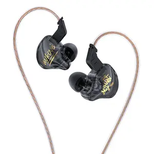 KBEAR K01 in-ear Monitor Headphones, HiFi Immersive Bass Iems for Gaming, Noise Cancelling Wired Earbuds with 3.5mm Plug for Computer Laptop School Student, Audio, Noise Isolating Headphones, Noise Cancellation Headphones