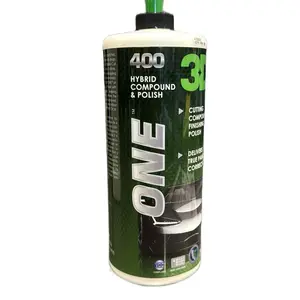 3D ONE 400 Hybrid Compound & Polish - Ultimate Cutting Compound & Finishing Polish for Heavy Scratch Removal & High-Gloss Finish - Da Polisher Da Polisher