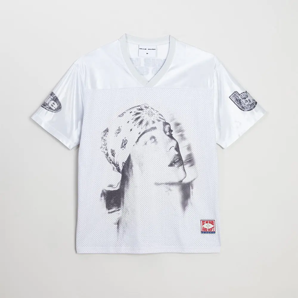 Billie Bandana White Football Jersey