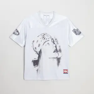 Billie Bandana White Football Jersey