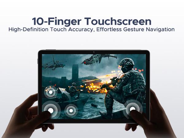 U11 Pro-V Android 16 Tablet 11 inch Gemini AI, 30GB+256GB (2TB TF) Gaming Tablet, 8580mAh, 90Hz Display, WiFi 5, T7200 Octa Core, 13MP+5MP, Tablet with Keyboard, Stylus, Mouse, Case