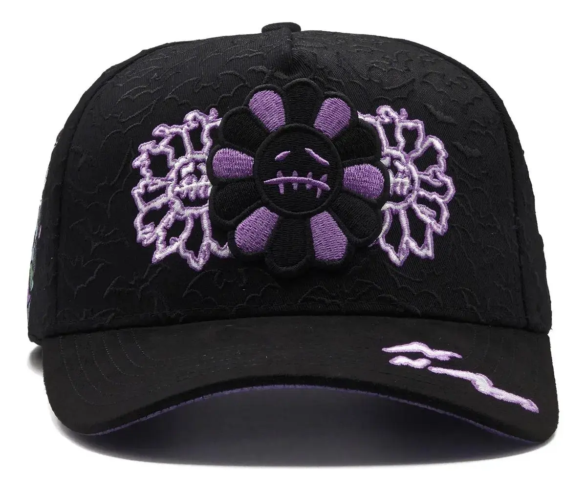 Curved Black Cap, Innedit Sombreros x Muratravis Electric x Anymore