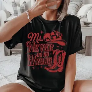 Western T-Shirt, Sweatshirt, Hoodie, Ms. Never Do No Wrong, Cowgirl tee, Country Concert Tee, Im The Problem Tour sweatshirt, Western Music Fan WFF