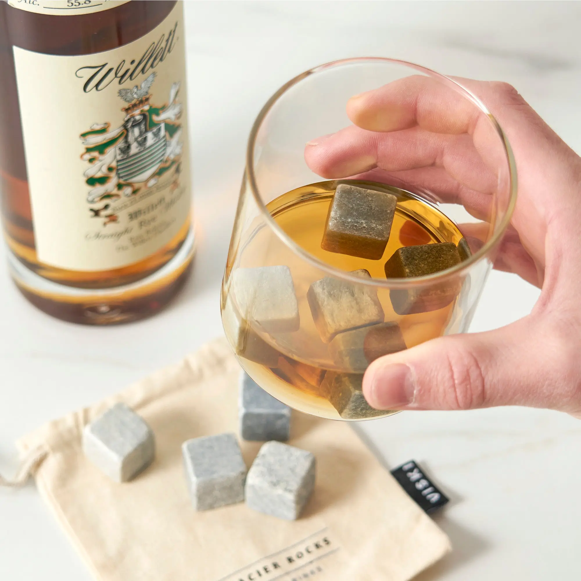 Glacier Rocks® Soapstone Cubes Viski®