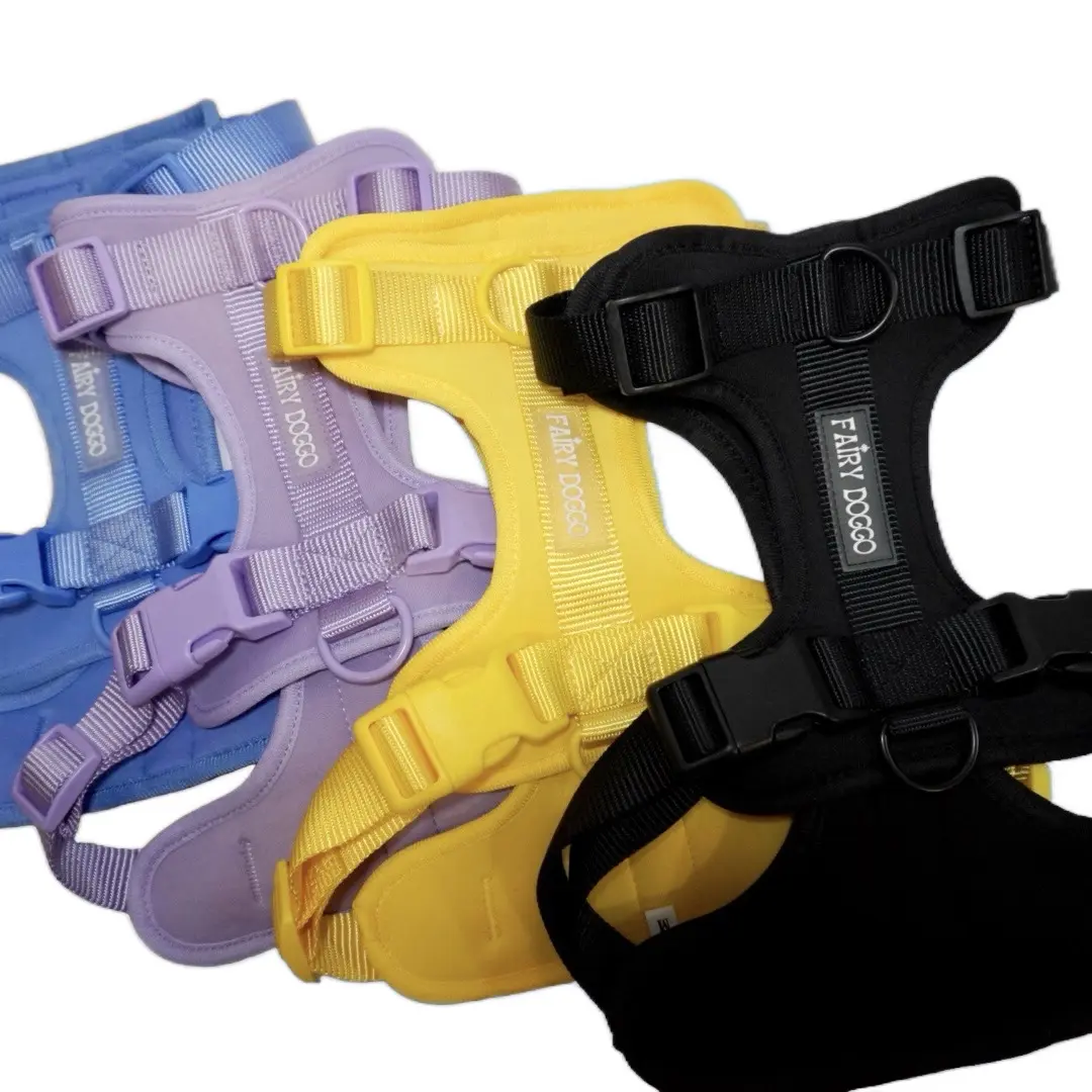 Premium Dog Harness with Soft Padding and Adjustable Straps for Perfect Fit