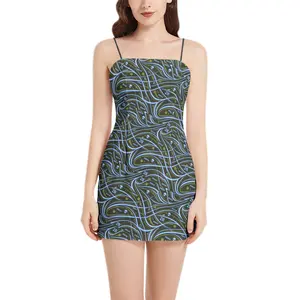 DOCHI Signature Mini Dress - Blue
