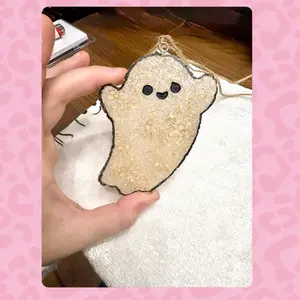 Ghost Freshie - Adorable Handmade ghost Car Freshener with Premium Aroma beads & Long-Lasting Fragrance Oil - Great Gift Idea for Car Lovers