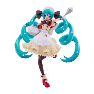 20cm Luminasta Series Hatsune Miku Official Christmas 2025 Edition PVC Anime Figure Collectible Figurine Table Ornament Fan Collection Holiday & Birthday Gifts