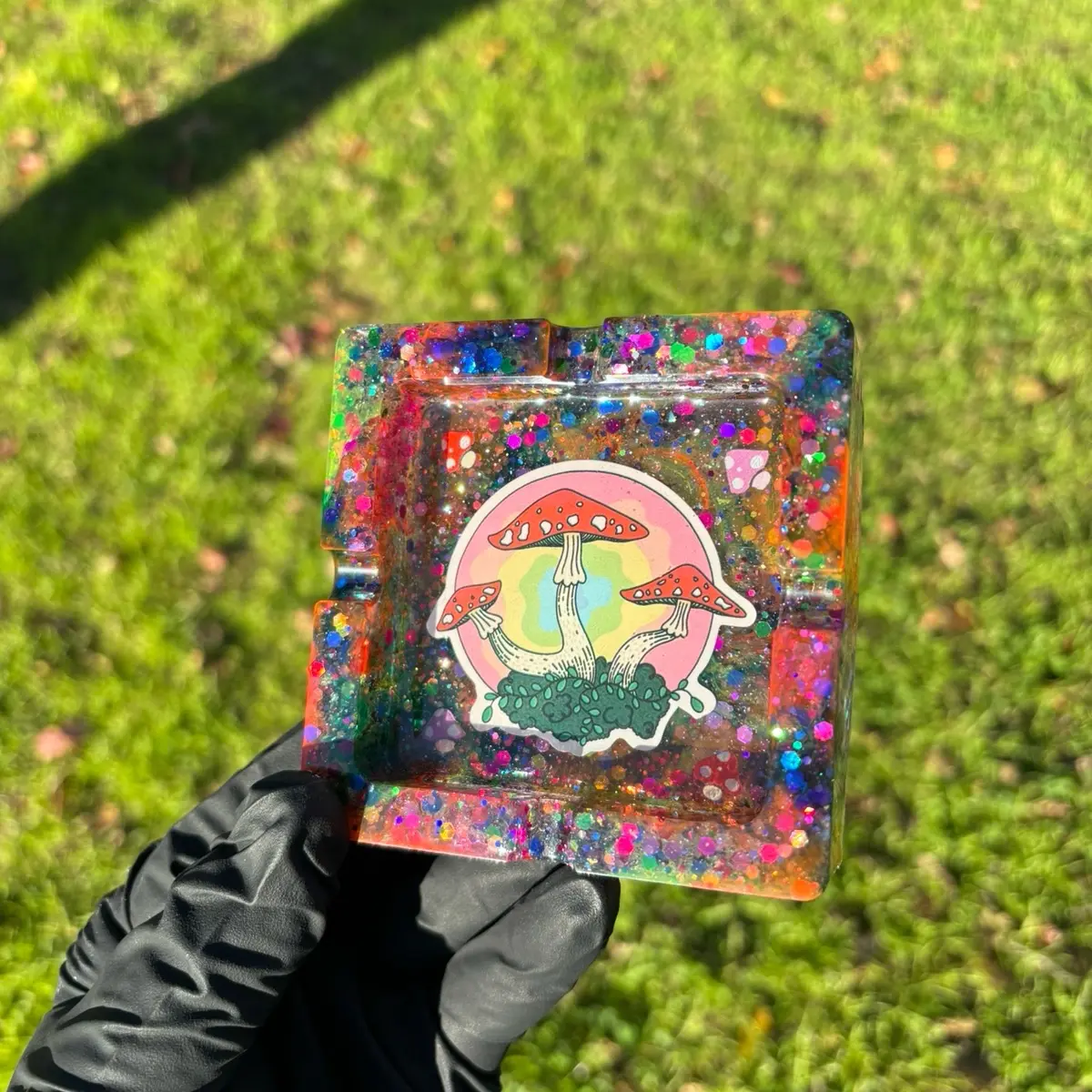 Mushroom Garden Ashtray