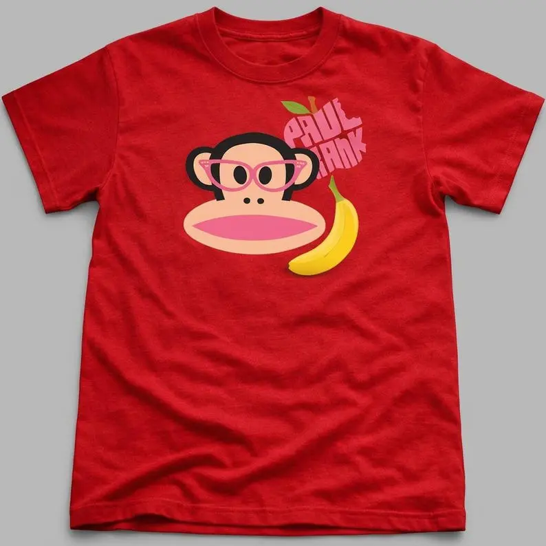 [Sale off up to 50%] Paul Frank banana Graphic Baby Tee, Cartoon Streetwear Baby Tee, Funny tshirt