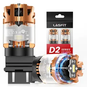 Lasfit 3157 CanBus-Ready Reverse Backup Light LED Bulbs | D2 Series