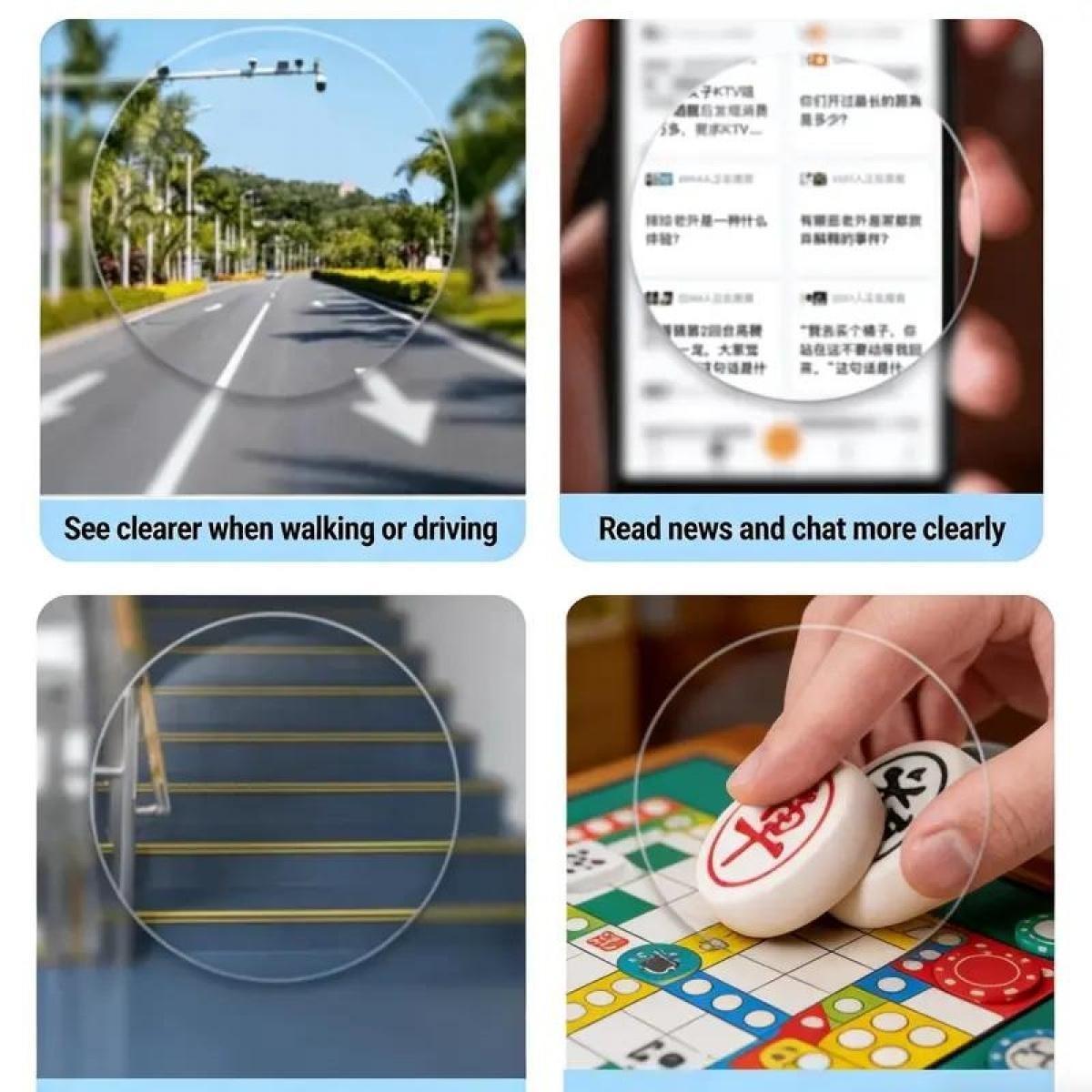 Auto Focus Reading Glasses for Seniors, Blue Light Blocking & UV Sun Protection Presbyopic Eyewear, Lightweight Comfort Glasses for Reading, Driving & Daily Outdoor Wear, With Protective Case, Perfect Birthday Holiday Gift for Parents Grandparents