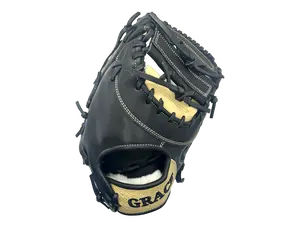 Grace Custom 12.5” Inch Black Snake Skin Blonde First Base Mitt