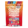 Clean Nutra Ceylon Cinnamon Capsules with Berberine & Apple Cider Vinegar Turmeric Ginseng Supplement Made in USA