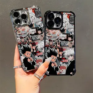Hunter X Hunter Anime Fan Art Protective iPhone Case Compatible with iPhone 11/12/13/14/15/16 (Pro Max/Plus) Perfect for Anime Enthusiasts