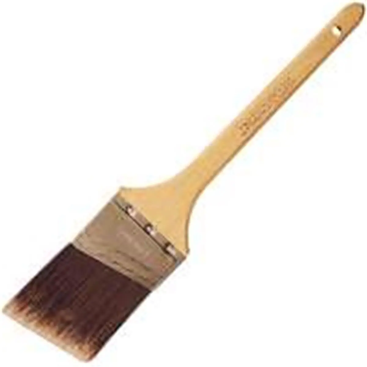 212 MAIN PURDY 80215 Nylox Dale Latex Painting Brush - 1.5 in. Nylon Bristles, Square Edge, Tapered Tip, Long Trim, Natural Hardwood Handle, Stainless Steel Ferrule, 0.13 lb.