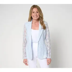 nicole by Nicole Miller Stretch Lace Blazer