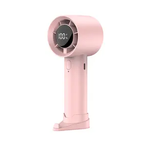 Small mini handheld fan, portable USB rechargeable, strong wind power, suitable for student dormitories
