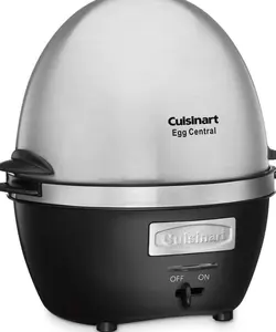 Cuisinart CEC-10 Egg Central Egg Cooker, Brushed Stainless Steel