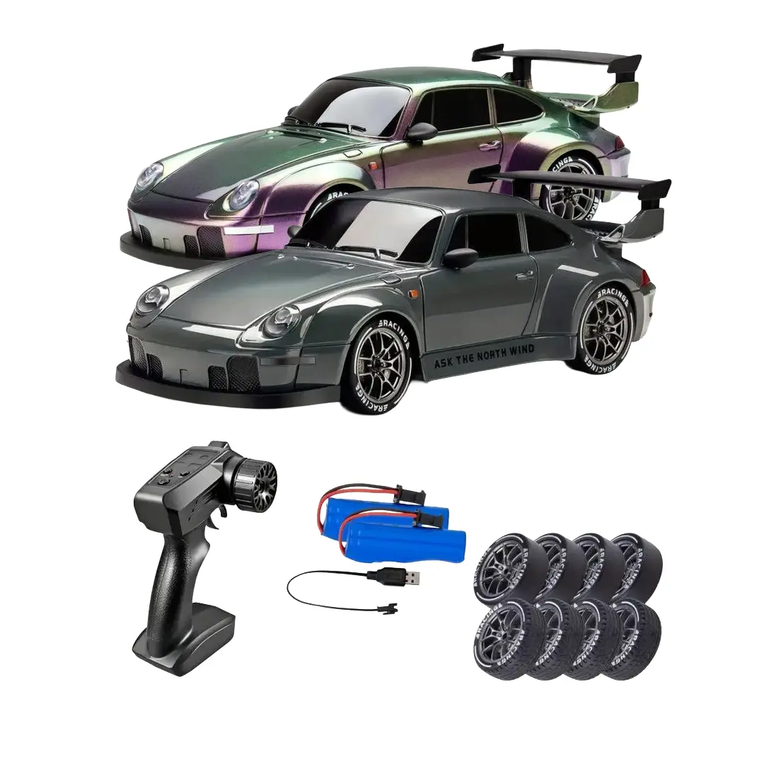 RC Drift Car – 1:24 Scale 4WD High-Speed Racing Car! 12.4mph & 2.4GHz Remote Control kid boys girl age Rc Supercar Kit Rc Stunt Car