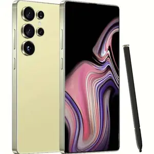S25 Ultra Unlocked 5G Android 14 Smartphone.12GB+512GB,6.99" HD Display,68MP+108MPCam,7800mAh, Dual Card, Built-in Pen, FaceUnlock, , Case & Protector