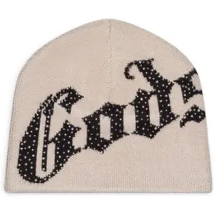 Godspeed OG Logo Studded Beanie Bone