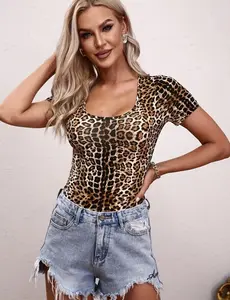 Cheetah Print Bodysuit