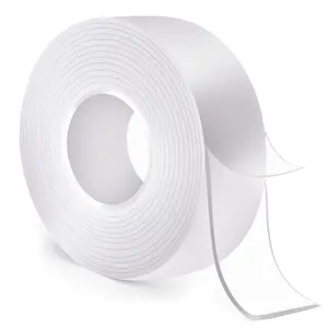 Double Sided Tape Heavy Duty(3.82FT), Nano Double Sided Adhesive Tape, Clear Mounting Tape, Multipurpose Mounting Tape, Picture Hanging Adhesive Strips.