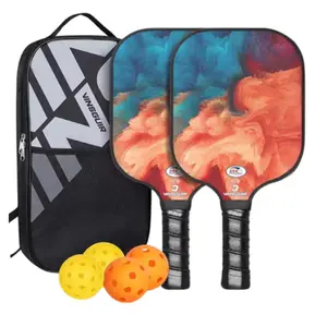 Pickleball racket set set of 2 rackets with bag and 4 high-quality balls for men and women, high-end products