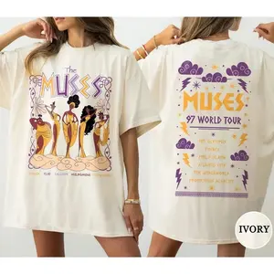 Comfort Colors Vintage Hercules The Muses 97 World Tour Shirts, Retro Hercules Diva Muses Song Concert Shirt, WDW Girl Trip Shirtsrs Day Gifts