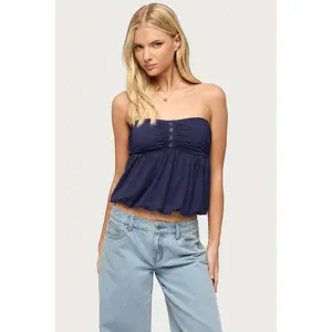 Yury Strapless Bubble Top