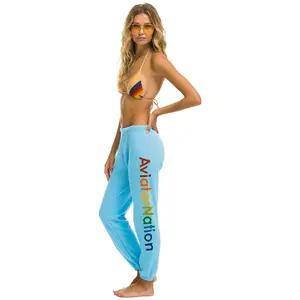 AVIATOR NATION SWEATPANTS - SKY