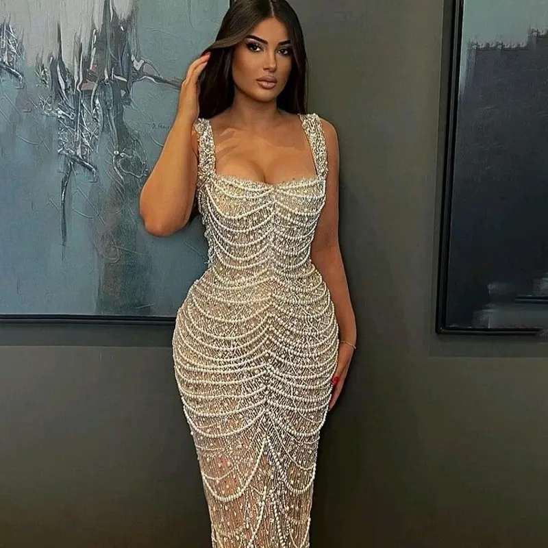 light beaded dress - TikTok Shop