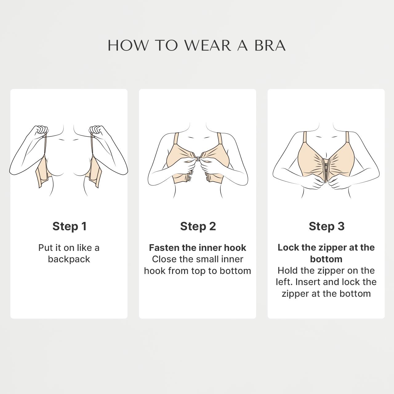 SHAPELLX Front-Closure Seamless Push-Up Bra Top for Women Fit SHAPELLX Front-Closure Seamless Push-Up Bra Top for Women Fit