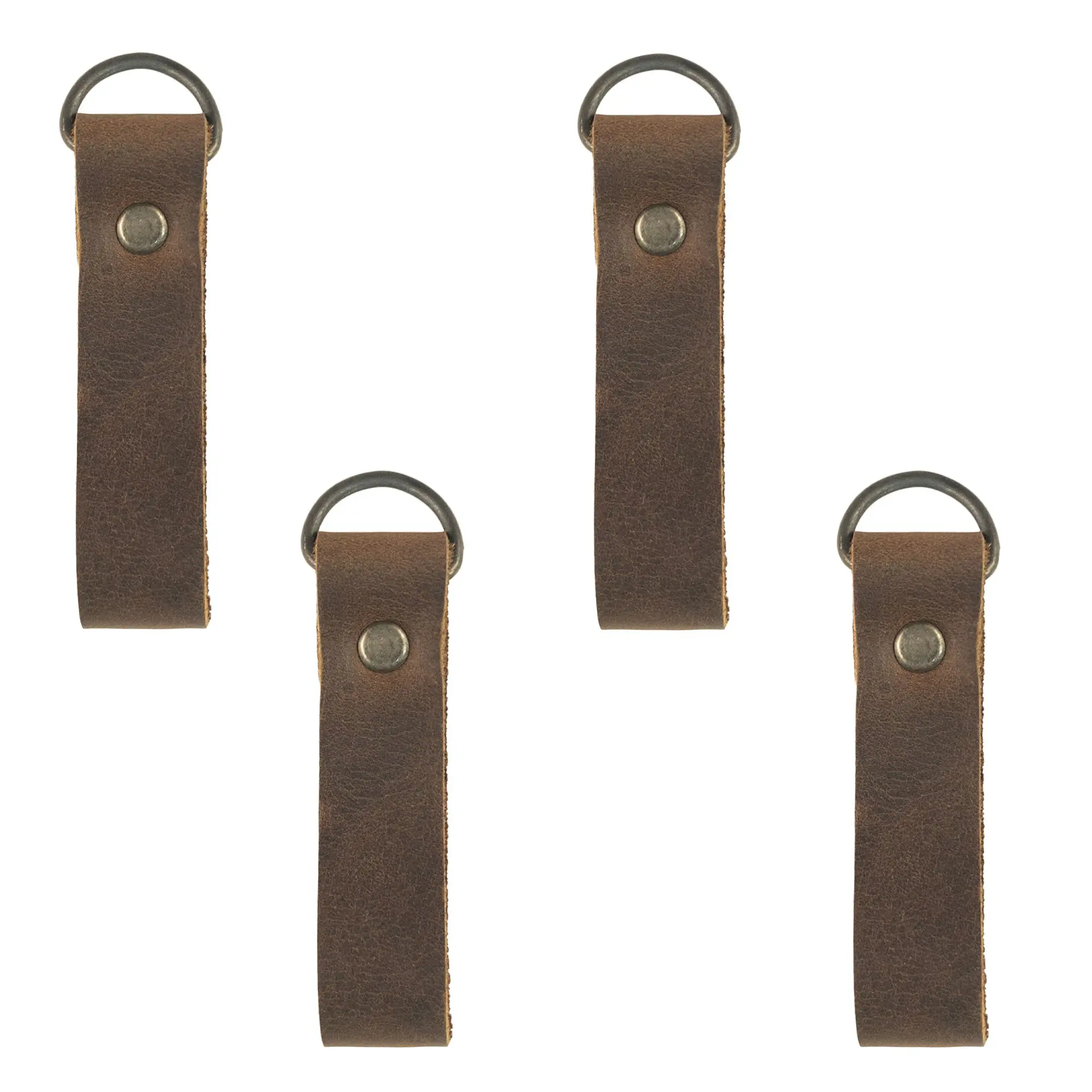 Set of 4 Riveted Suspender Loop Attachments Set of 4 Riveted Suspender Loop Attachments