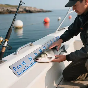 Essential Fishing Tool! Boat Measurement Fish Ruler Large Font Easy Read 100cm Measure Big Fish Size Eva Foam High Precision Scale Durable UV Resistant