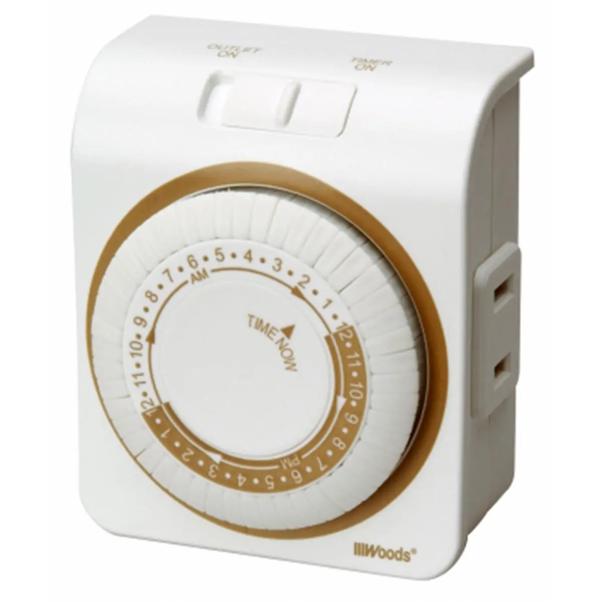 Southwire-Coleman Cable  2Outlet Indoor 24 Hour Mechanical Timer, Indoor Use