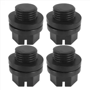 4 Pack Drain Plugs with O-Rings Pump Plug Pool Filters Replacement Pool Drain Pump Plug SPX1700FG for Hayward Pumps