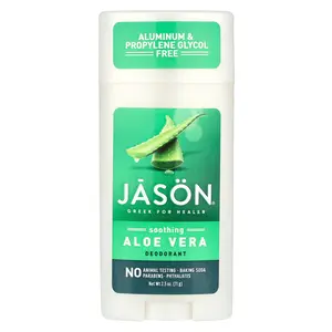 Jason Natural Deodorant, Soothing Aloe Vera, 2.5 oz (71 g)